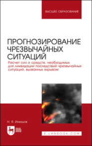 Прогнозирование чрезвычайных ситуаций. Расчет сил и средств, необходимых для ликвидации последствий чрезвычайных ситуаций, вызванных взрывом