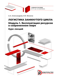 Логистика замкнутого цикла. Модуль 1. Эксплуатация ресурсов в современном мире. Курс лекций