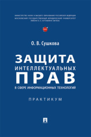 Защита интеллектуальных прав в сфере информационных технологий