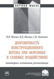 Долговечность конструкционного бетона при морозных и солевых воздействиях: мониторинг, испытания, рекомендации