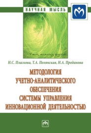 Методология учетно-аналитического обеспечения системы управления инновационной деятельностью