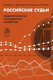 Российские судьи: социологическое исследование профессии