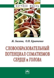 Словообразовательный потенциал соматизмов «сердце» и «голова»
