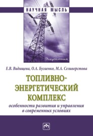 Топливно-энергетический комплекс:особенности развития и управления в современных условиях