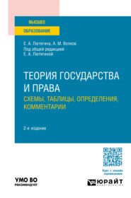 Теория государства и права. Схемы, таблицы, определения, комментарии 2-е изд., пер. и доп. Учебное пособие для вузов