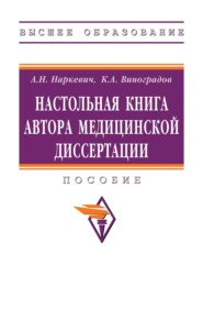 Настольная книга автора медицинской диссертации