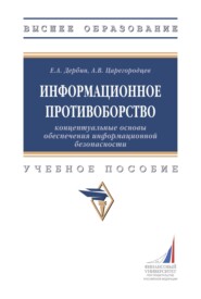 Информационное противоборство: концептуальные основы обеспечения информационной безопасности