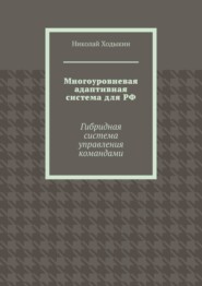 Многоуровневая адаптивная система для РФ. Гибридная система управления командами