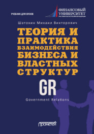 Теория и практика взаимодействия бизнеса и властных структур GR (Government Relations)