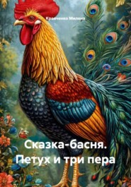 Сказка-басня. Петух и три пера