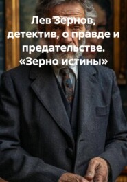 Лев Зернов, детектив, о правде и предательстве. «Зерно истины»