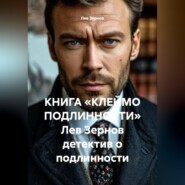 КНИГА «КЛЕЙМО ПОДЛИННОСТИ» Лев Зернов детектив о подлинности