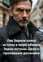 Лев Зернов поиск истины в мире обмана Зерно истины. Дело о пропавшем должнике