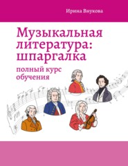 Музыкальная литература: шпаргалка. Полный курс обучения