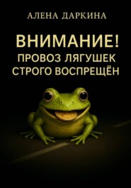 Внимание! Провоз лягушек строго воспрещен