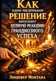 Как одно маленькое решение запускает цепную реакцию грандиозного успеха