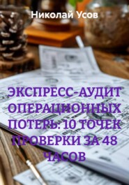 ЭКСПРЕСС-АУДИТ ОПЕРАЦИОННЫХ ПОТЕРЬ: 10 ТОЧЕК ПРОВЕРКИ ЗА 48 ЧАСОВ