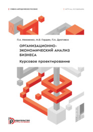Организационно-экономический анализ бизнеса. Курсовое проектирование