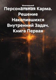 Персональная Карма. Решение Накопившихся Внутренний Задач. Книга Первая