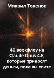 40 воркфлоу на Claude Opus 4.8, которые приносят деньги, пока вы спите
