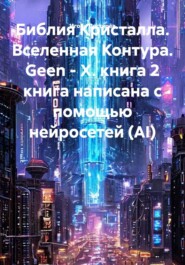 Библия Кристалла. Вселенная Контура. Geen - X. книга 2 книга написана с помощью нейросетей (AI)
