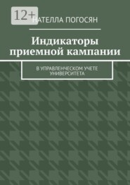 Индикаторы приемной кампании. в управленческом учете университета
