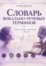 Словарь вокально-речевых терминов