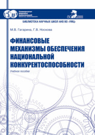 Финансовые механизмы обеспечения национальной конкурентоспособности