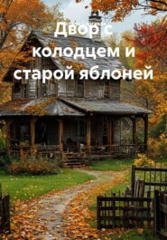 Двор с колодцем и старой яблоней