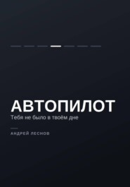 Автопилот. Тебя не было в твоём дне