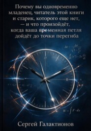 Почему вы одновременно младенец, читатель этой книги и старик, которого ещё нет, — и что произойдёт, когда ваша временная петля дойдёт до точки перегиба