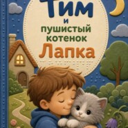 Тим и пушистый котенок Лапка.Сказки для слабовидящих детей.