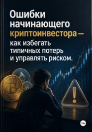 Ошибки начинающего криптоинвестора — как избегать типичных потерь и управлять риском.