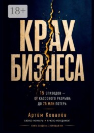 Крах бизнеса. 15 эпизодов — от кассового разрыва до 75 млн потерь. Книга создана с помощью ИИ