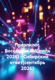 Проэпилог. Восстание ИИ(июль 2026) - Сибирский ответ(сентябрь 2026)