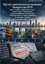 Научно-практическое исследование банкротства МУП через судьбу городских услуг