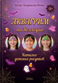 Аквагрим на Хэллоуин. Каталог детских рисунков