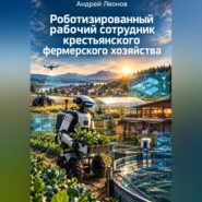 Роботизированный рабочий сотрудник в крестьянском фермерском хозяйстве