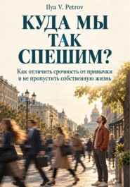 КУДА МЫ ТАК СПЕШИМ?  Как отличить срочность от привычки и не пропустить собственную жизнь