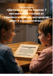 «Детская душа на ладони: 7 неочевидных ключей от семейного счастья, которые не дают в университетах».