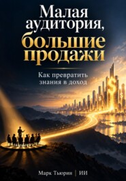 Малая аудитория, большие продажи: Как превратить знания в доход