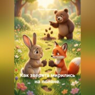 Как зверята мирились на поляне