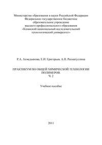 Практикум по общей химической технологии полимеров. Часть 2