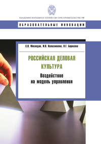 Российская деловая культура. Воздействие на модель управления