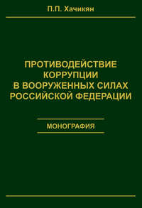 Противодействие коррупции в вооруженных силах Российской Федерации