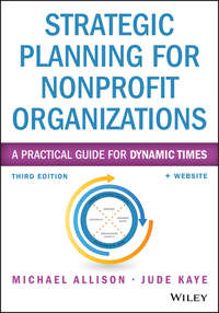 Strategic Planning for Nonprofit Organizations. A Practical Guide for Dynamic Times