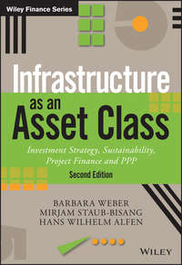 Infrastructure as an Asset Class. Investment Strategy, Sustainability, Project Finance and PPP