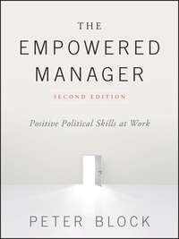 The Empowered Manager. Positive Political Skills at Work