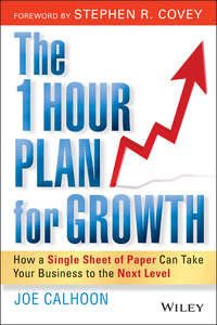 The One Hour Plan For Growth. How a Single Sheet of Paper Can Take Your Business to the Next Level