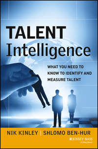 Talent Intelligence. What You Need to Know to Identify and Measure Talent